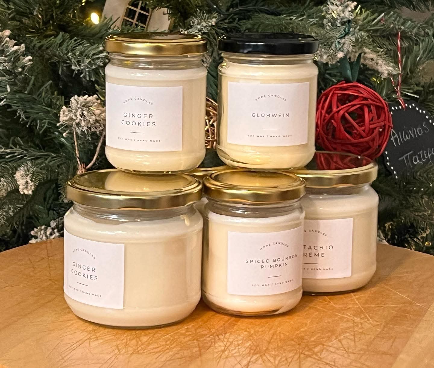 Gluhwein Hope Candle