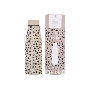 ΘΕΡΜΟΣ TRAVEL FLASK SAVE THE AEGEAN 500ml LEOPARD TAUPE